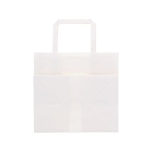 手提げ紙袋 Nフラットチャームバッグ 平