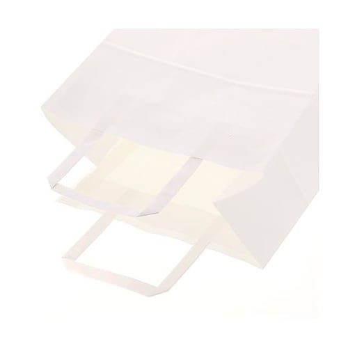 手提げ紙袋 Nフラットチャームバッグ 平