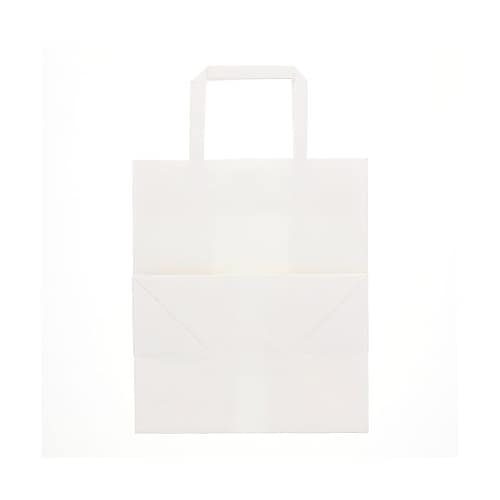 手提げ紙袋 Nフラットチャームバッグ 平