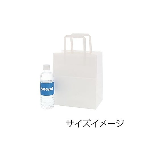 手提げ紙袋 Nフラットチャームバッグ 平