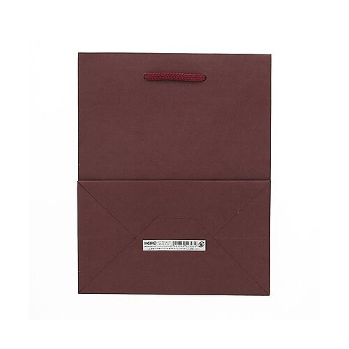 005330103 手提げ紙袋 エンジ