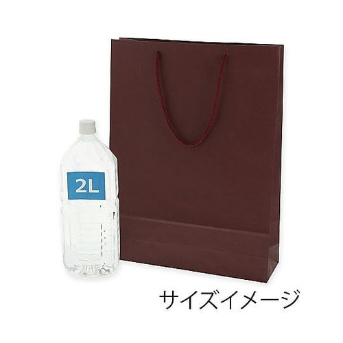 005310113 手提げ紙袋 エンジ