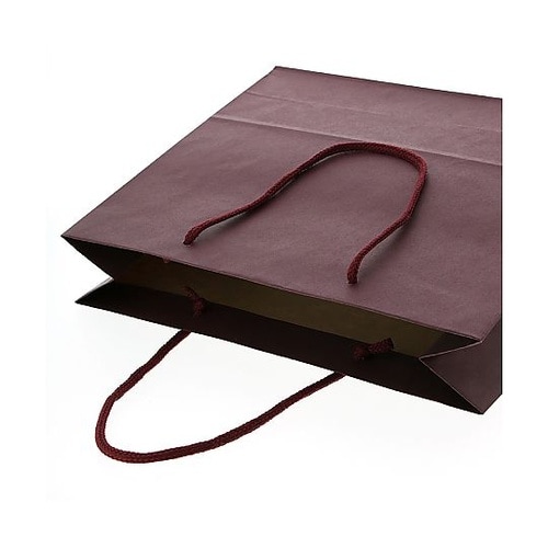 005320113 手提げ紙袋 エンジ