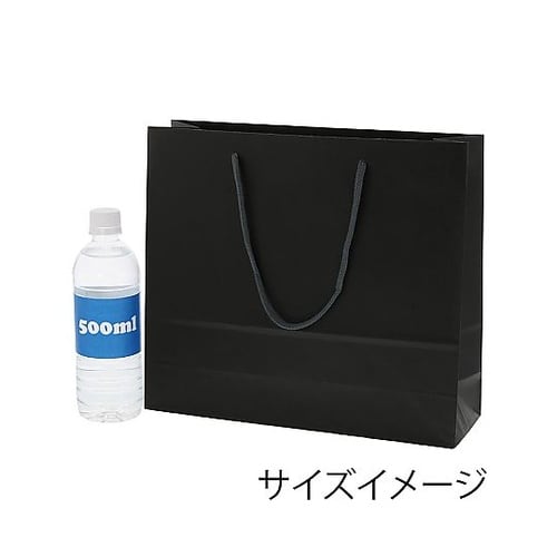 005320114 手提げ紙袋 黒