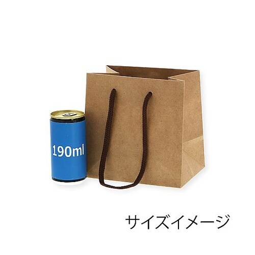 手提げ紙袋 カラーチャームバッグ クラフ