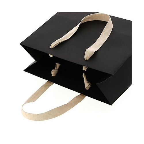 手提げ紙袋 カラーハンドルバッグ LW