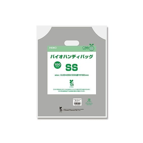 手抜きポリ袋 バイオハンディバッグ SS