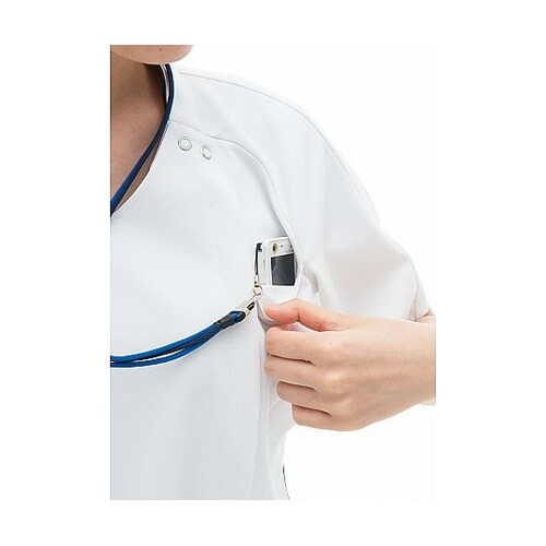 LX5377女子スクラブTネイビーM