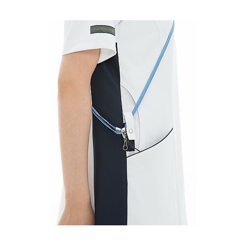 LX5377女子スクラブTネイビーS