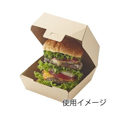 食品箱 ネオクラフト バーガーボックス
