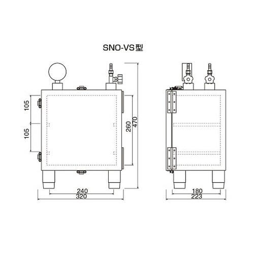 00395 真空脱泡装置 SNO−VS型
