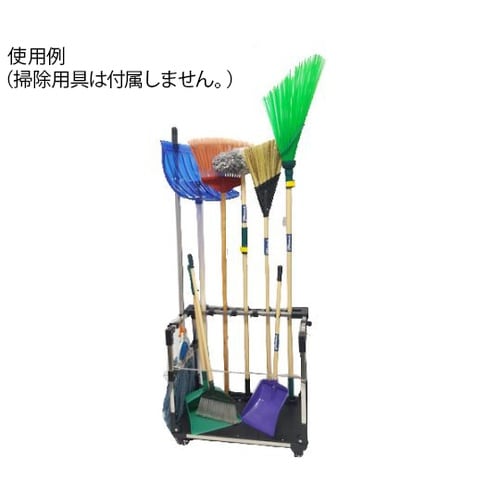 TCTS650 折り畳み掃除用具保管台小