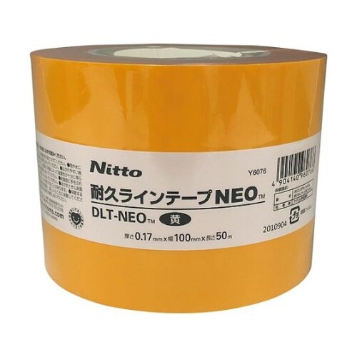 Y6076 耐久ラインテープ 黄