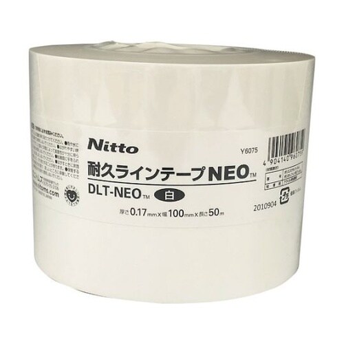 Y6075 耐久ラインテープ 白