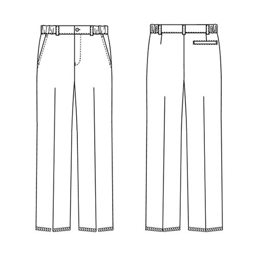 ML−1133男子パンツロイヤルブルーS