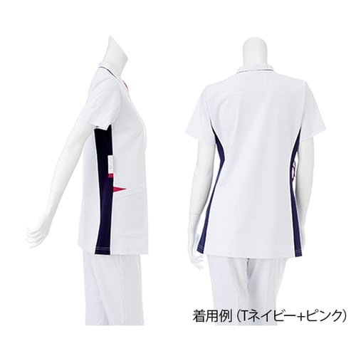 LX−4092スクラブTネイビー+青LL