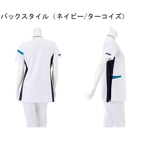 LX−4162 スクラブ T紺+RB M