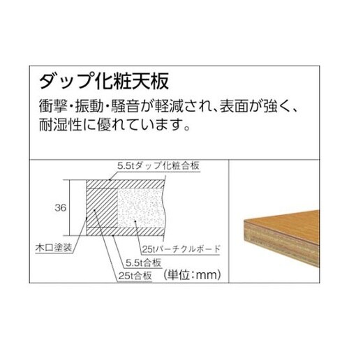 中荷重作業台(2000kg)DW型 90