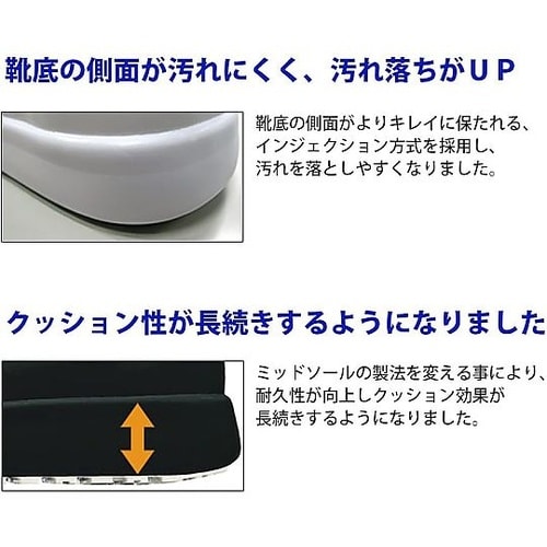 超耐滑軽量作業靴 ハイグリップ グリーン