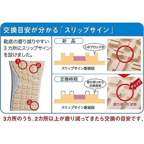 超耐滑軽量作業靴 ハイグリップ ブルー