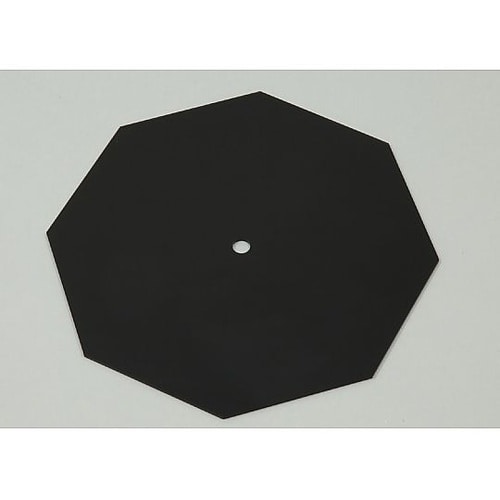 13239 八角アートガラス時計