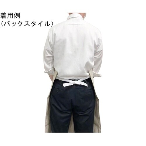 J2448 帆布胸当てエプロン