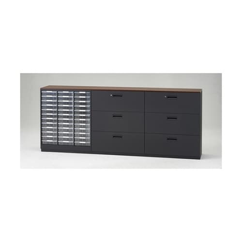 TCLRBK11324壁面書庫浅型下置き