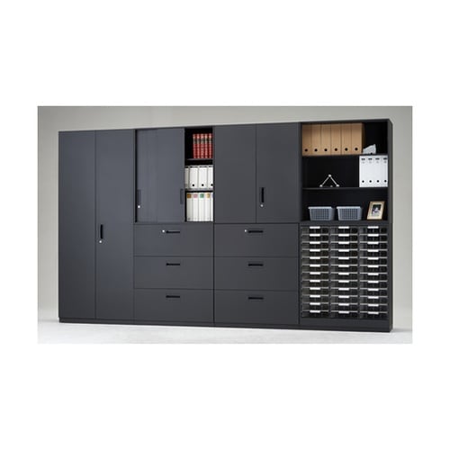 TCLHBK11壁面書庫両開き型下置き用