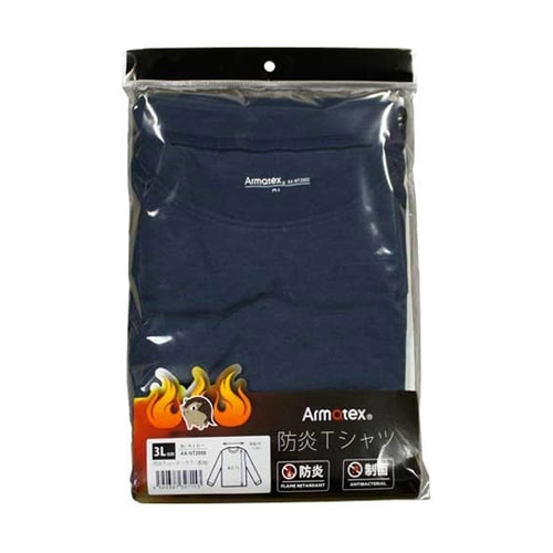 防炎長袖Tシャツ アルマテックス 3L