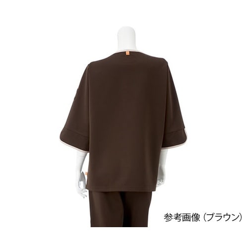 FK1486検診衣上衣ブラウンLL