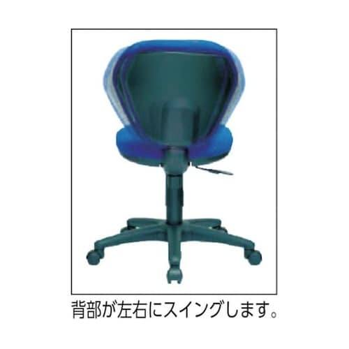 T10AGY オフィスチェア肘付灰