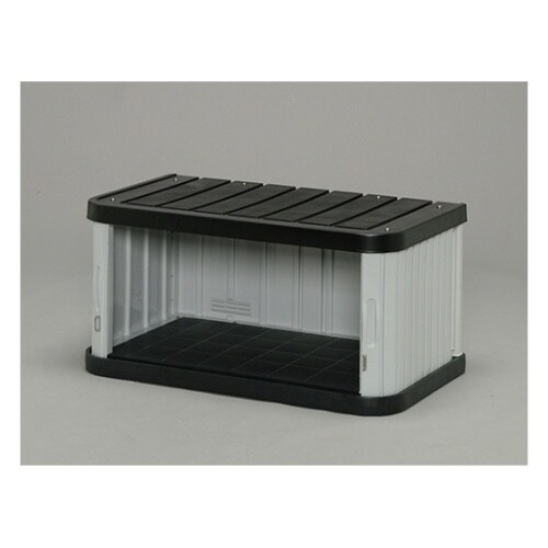 ML−450Vミニロッカー 黒/グレー