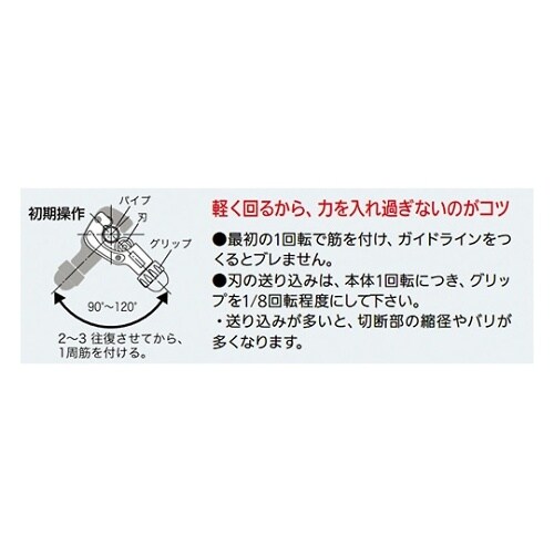 427466 チューブカッタ被覆・裸銅管