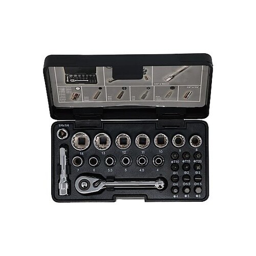 22038ソケット&ビットセット28PC