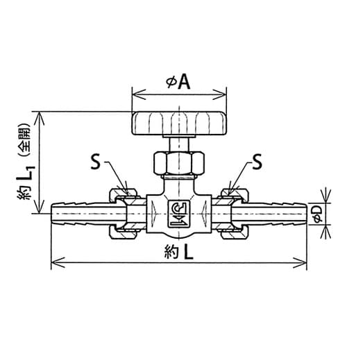 VHA−05008 ミニニードルバルブ