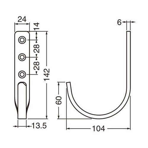 ST200 スーパーフック3L鏡面磨
