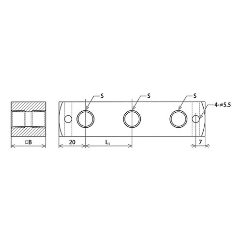 MTS−25008マニホールドTR25S