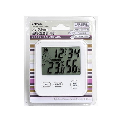 85x20x90mm デジタル温度・湿度