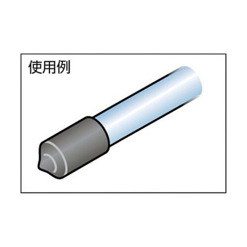 保護キャップ 丸 (100個入) 黒 H