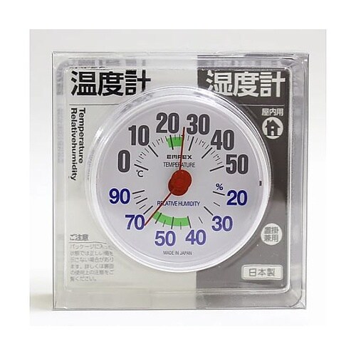 φ64mm 温度・湿度計 EA728EB