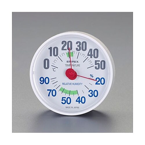 φ64mm 温度・湿度計 EA728EB