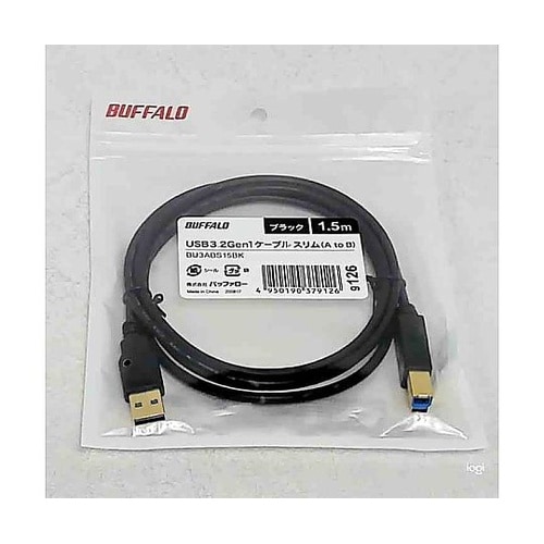 USB3.2 Gen1 ケーブル A−B