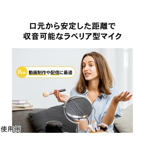 モノラルマイクロホン (全指向性) AT