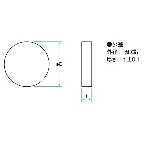 OPSH−50C02−P 赤外用窓板