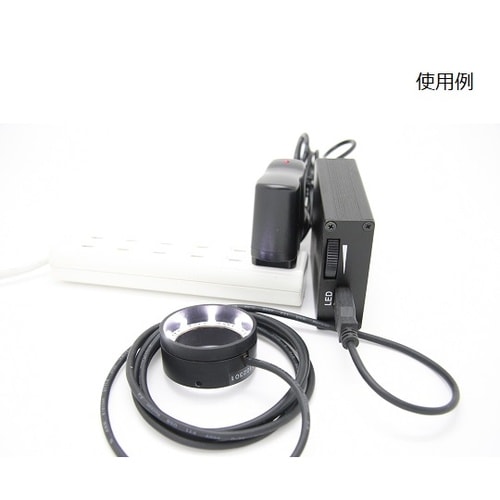 USB式リング型LED照明 8/白色 ケ