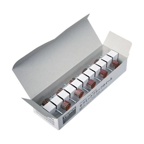 セラミックフラップホイール 軸径3mm