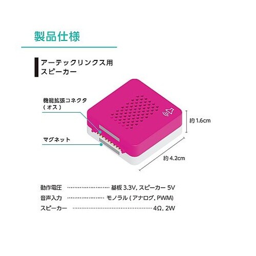 アーテックリンクス用 スピーカー 980