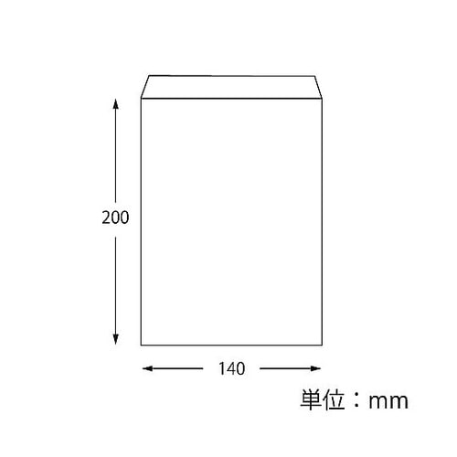004101400 平袋 純白袋