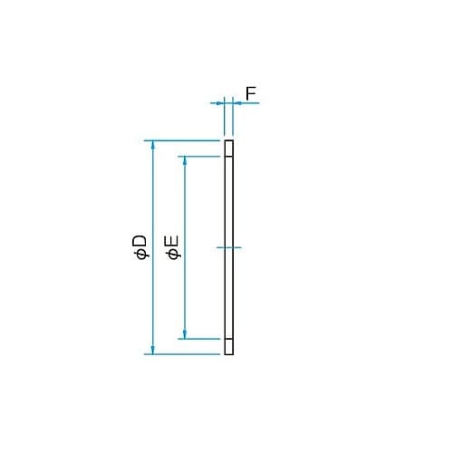 樹脂リング 外径φD:φ50mm 内径φ