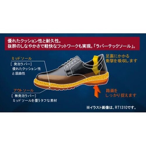 RT1326−27.5 紳士靴 黒